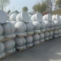 邯郸 白麻花岗岩石材圆球，石球，挡车球，隔离球，景观石球，风水球等