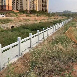 邯郸 白麻河道栏杆效果展示图