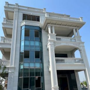 邯郸 白麻花岗岩别墅外墙干挂效果展示