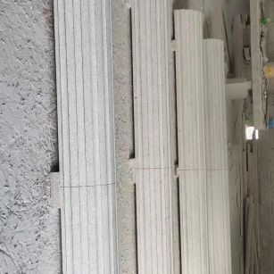 邯郸 花岗岩厂家带你看白麻花岗岩门楼大柱柱皮