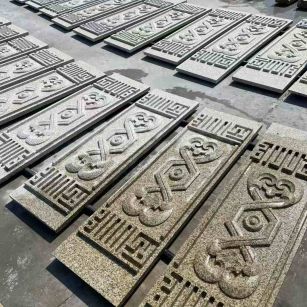 邯郸 黄金麻花岗岩外墙雕刻板