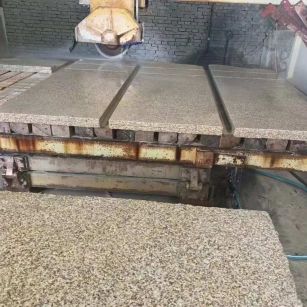 邯郸 黄金麻荔枝面成品板加工