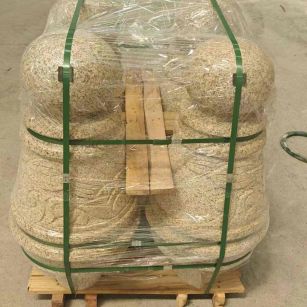 邯郸 黄金麻异形定制雕花——棒棒糖挡车柱