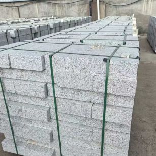 邯郸 白麻花岗岩路沿石，弧形路沿石，道牙石，马路牙子，界石，路缘石，平沿石，直岩石，平缘石等