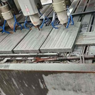 邯郸 芝麻白花岗岩荔枝面盲道雕刻