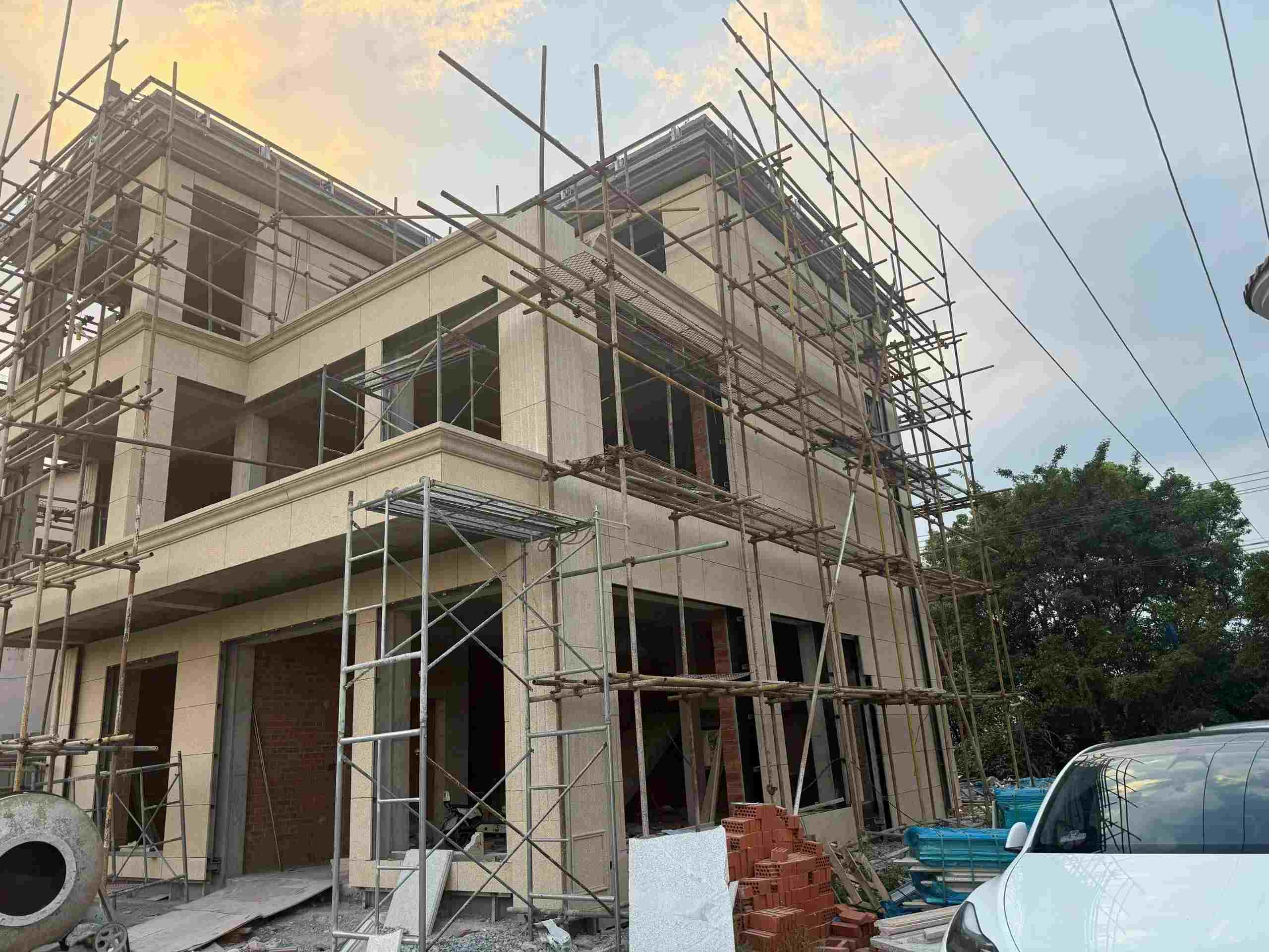 邯郸 黄金麻荔枝面花岗岩外墙干挂