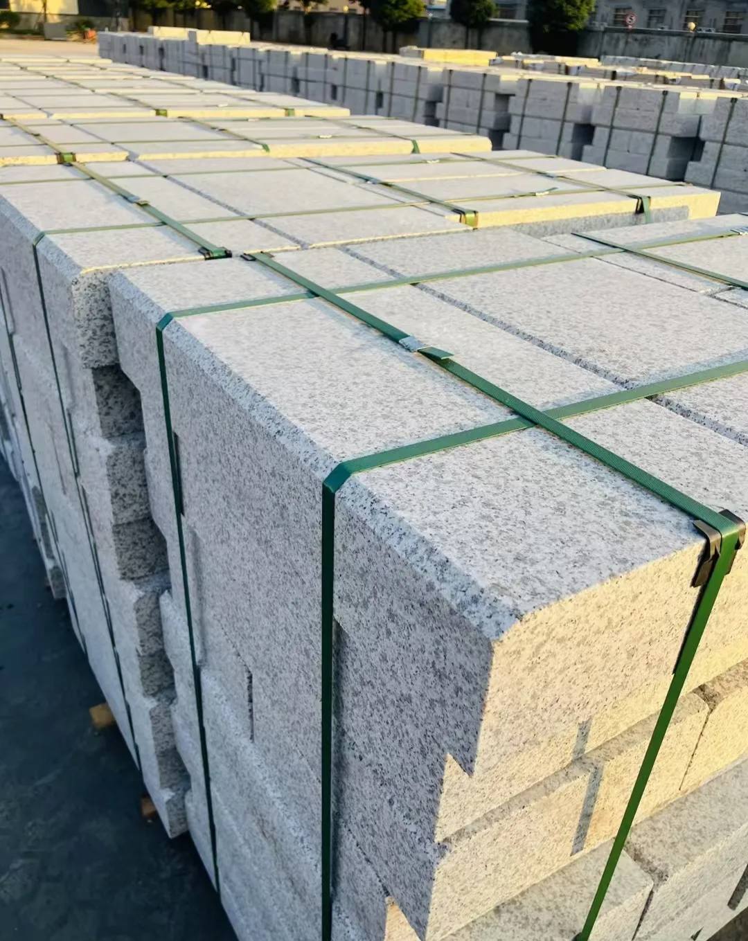 邯郸 白麻花岗岩路沿石，马路牙子，路缘石，平石，立缘石等