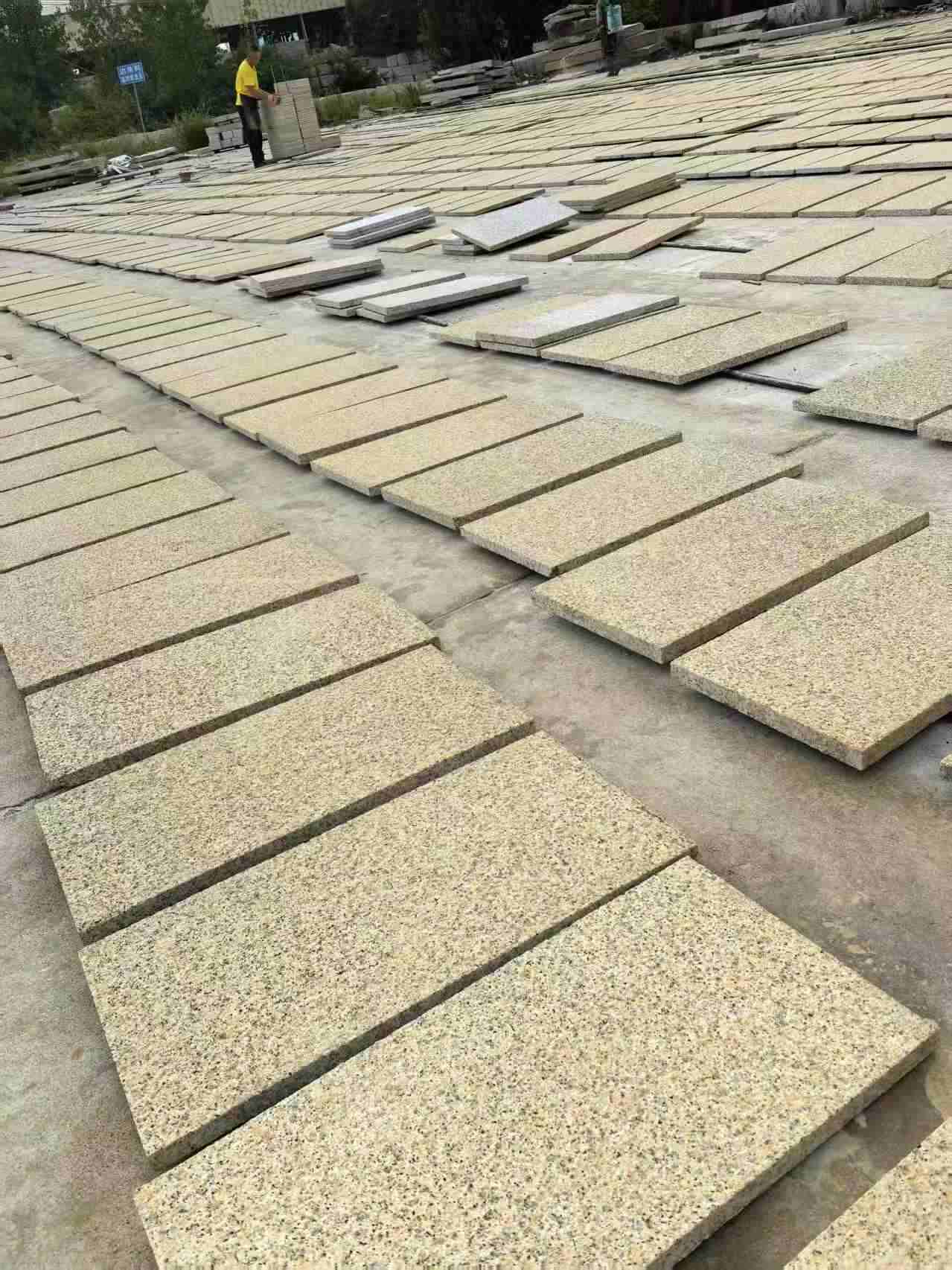 邯郸 黄金麻荔枝地铺石面排板