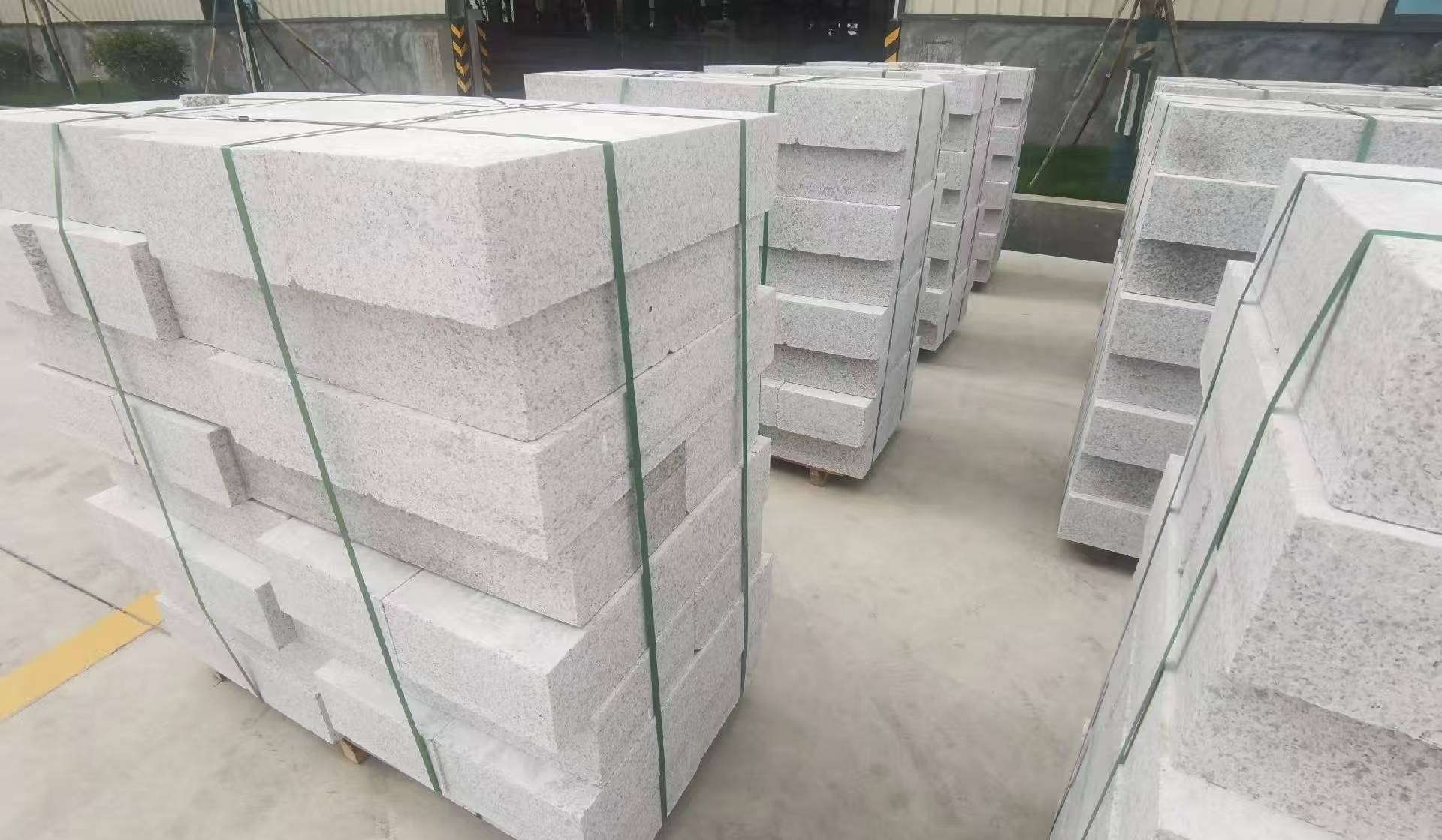 邯郸 白麻花岗岩路沿石，立缘石，平缘石，路牙石，道牙石，马路牙子等