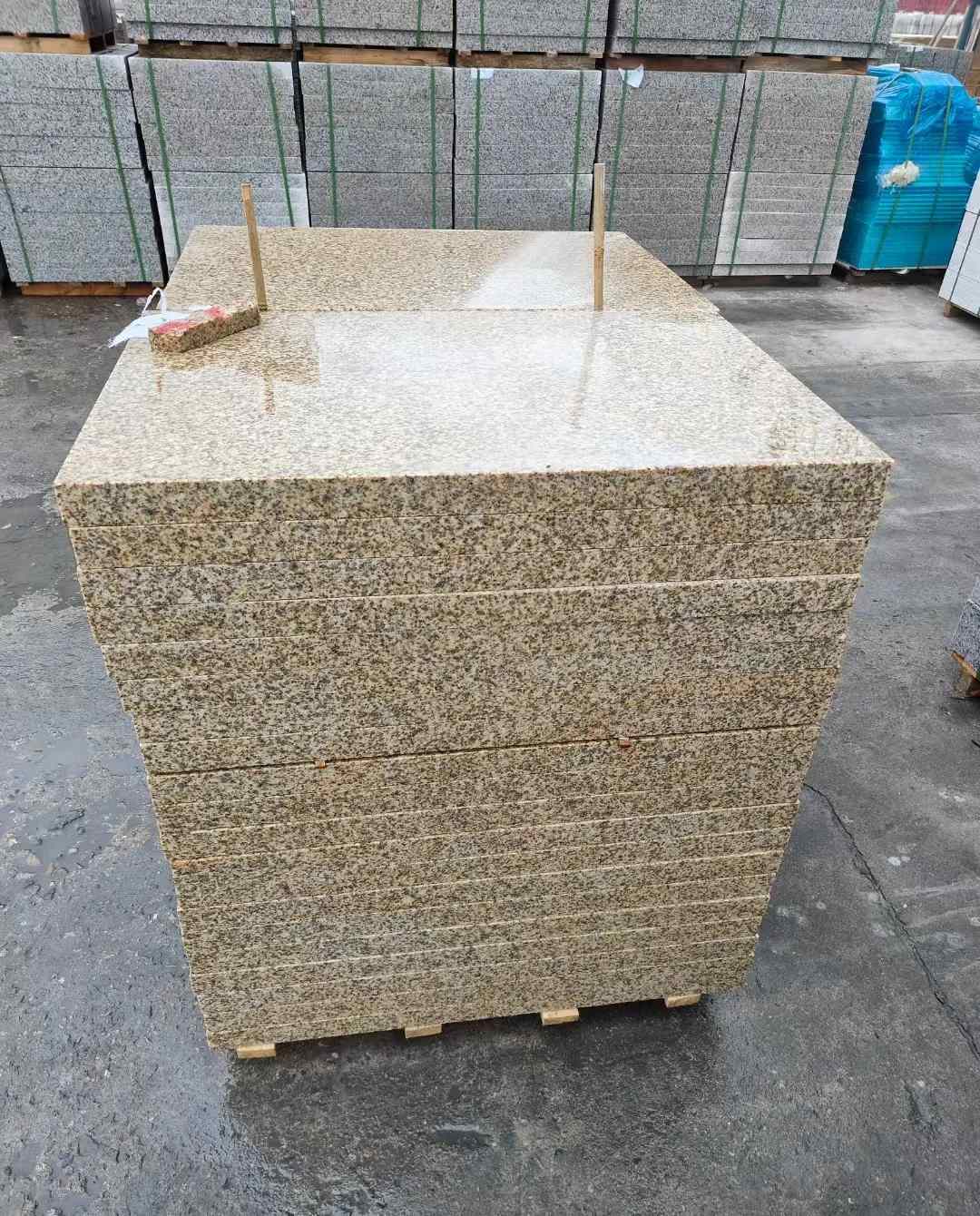 邯郸 湖北黄金麻花岗岩石材荔枝面外墙石材