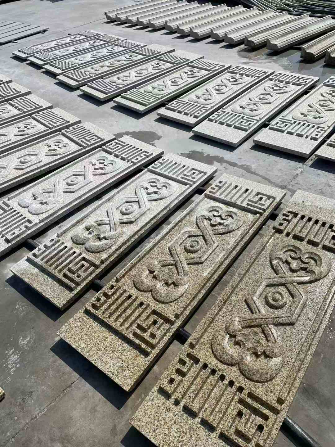 邯郸 黄金麻花岗岩外墙雕刻板