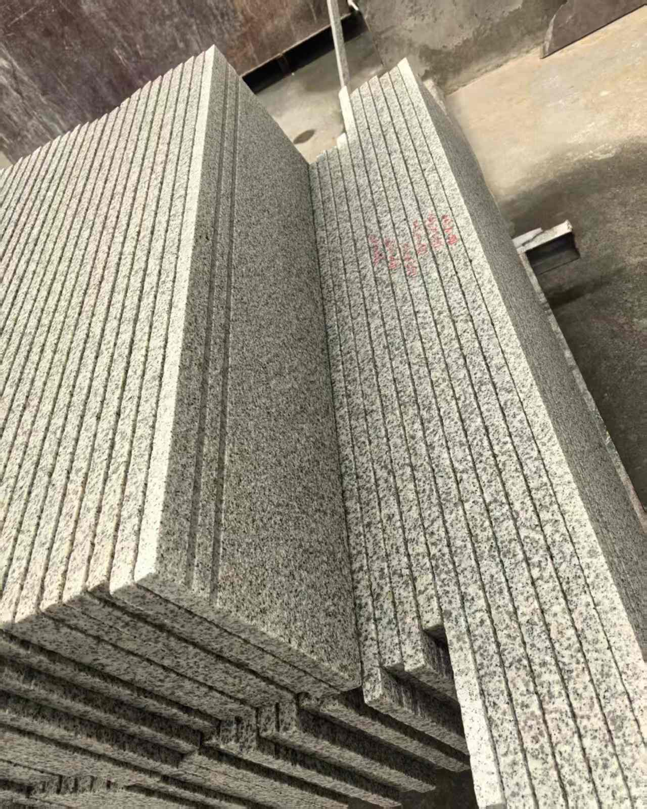 邯郸 白麻荔枝面花岗岩楼梯踏步